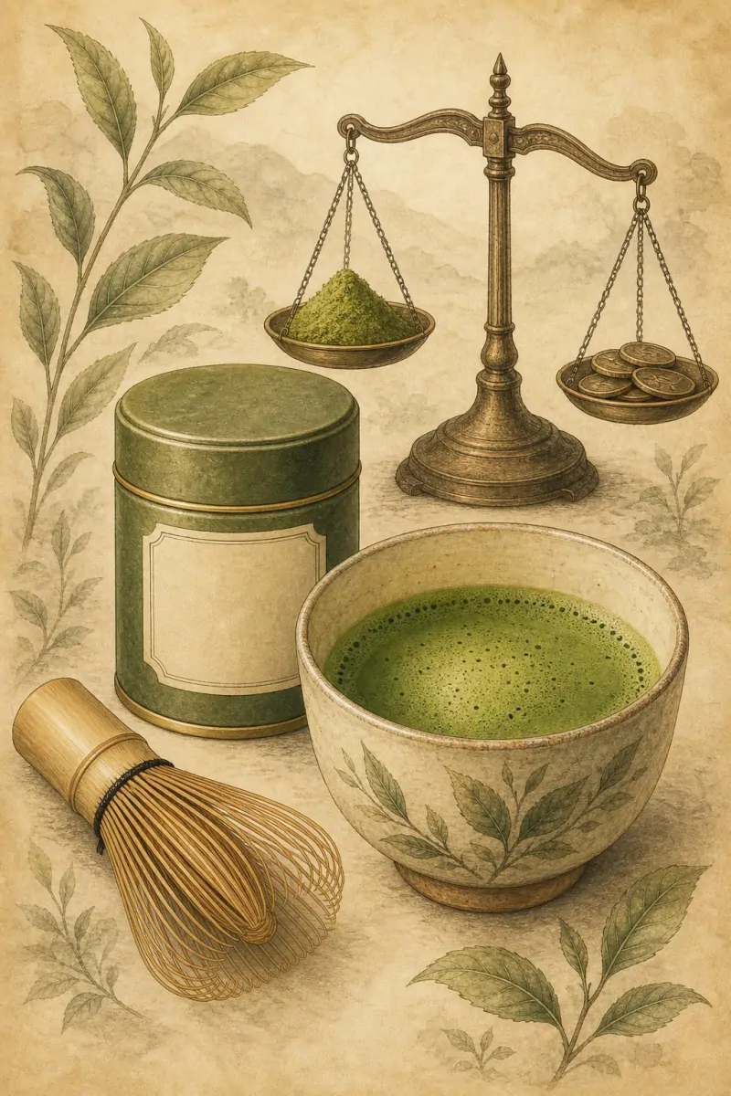 Prix du matcha : combien coûte un bon matcha japonais ? — Le vrai coût : le prix par bol, pas le prix au kilo