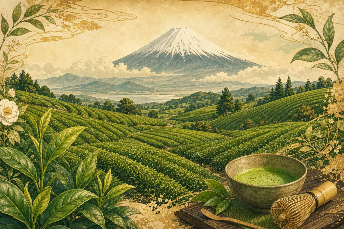 Le matcha de Shizuoka : la plus grande région de thé du Japon — Sencha d'abord, mais pas seulement