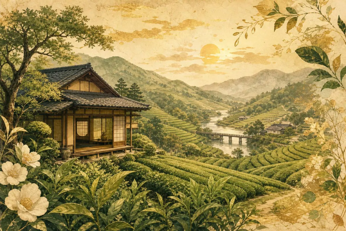 Le matcha d'Uji : berceau historique du matcha japonais — L'art de l'ombrage à Uji