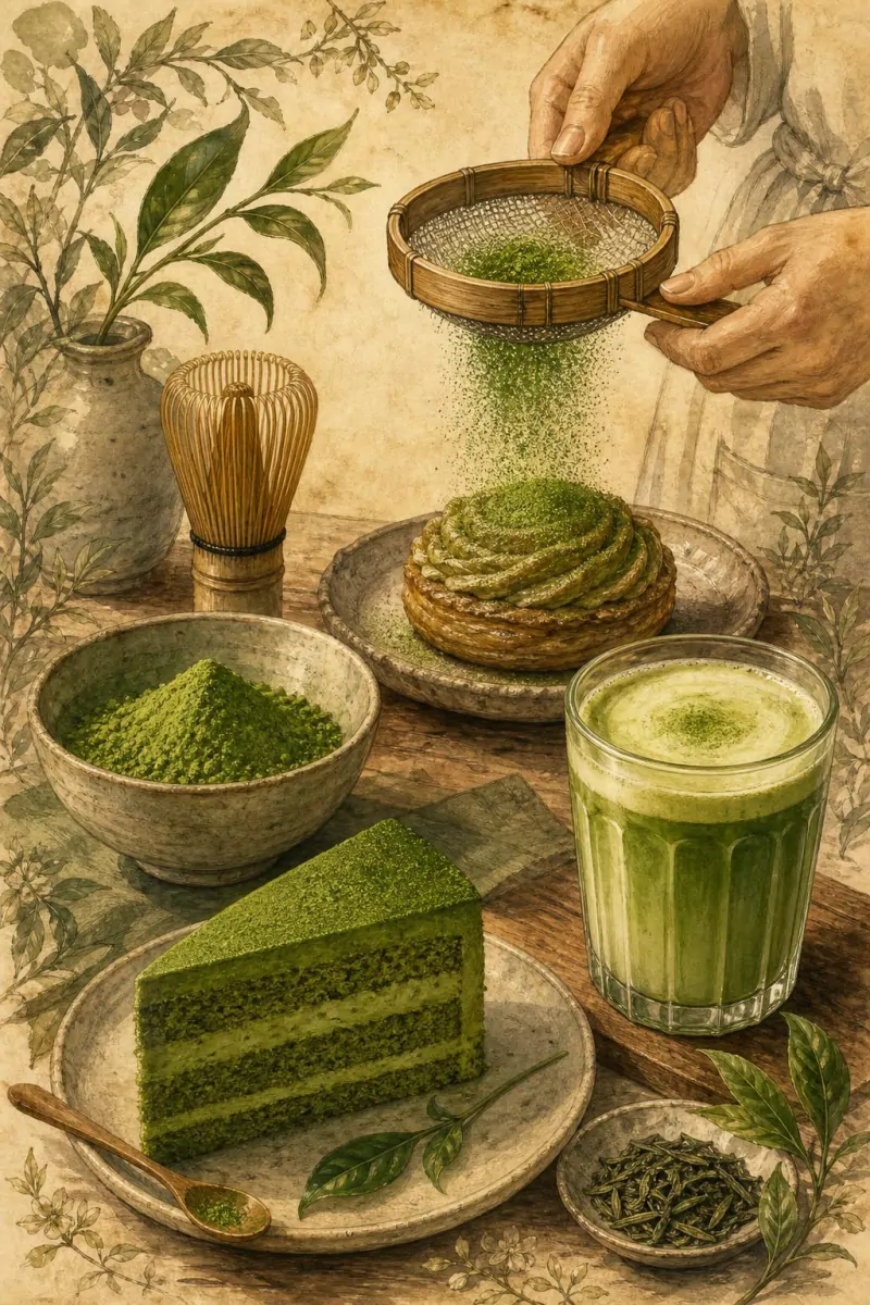 Le matcha culinaire : cuisiner et pâtisser avec le matcha — Comment doser le matcha en cuisine et en pâtisserie ?