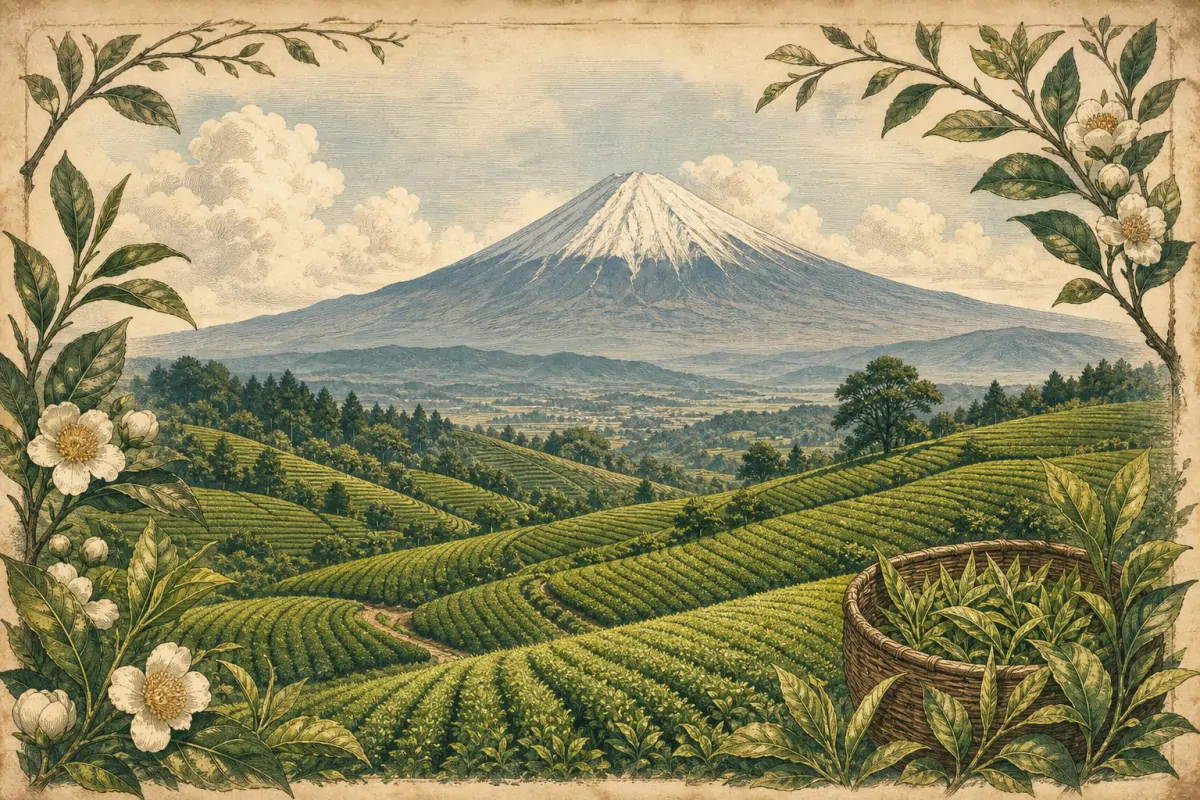 Le matcha de Shizuoka : la plus grande région de thé du Japon — Le chagusaba, un patrimoine agricole reconnu
