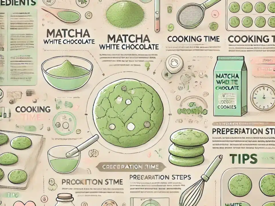 Recette Cookies Matcha