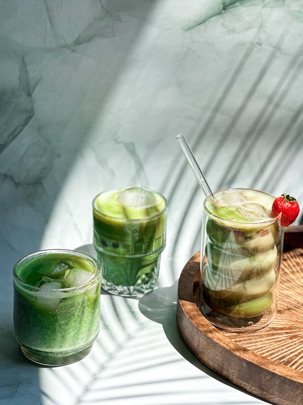 Cocktails matcha