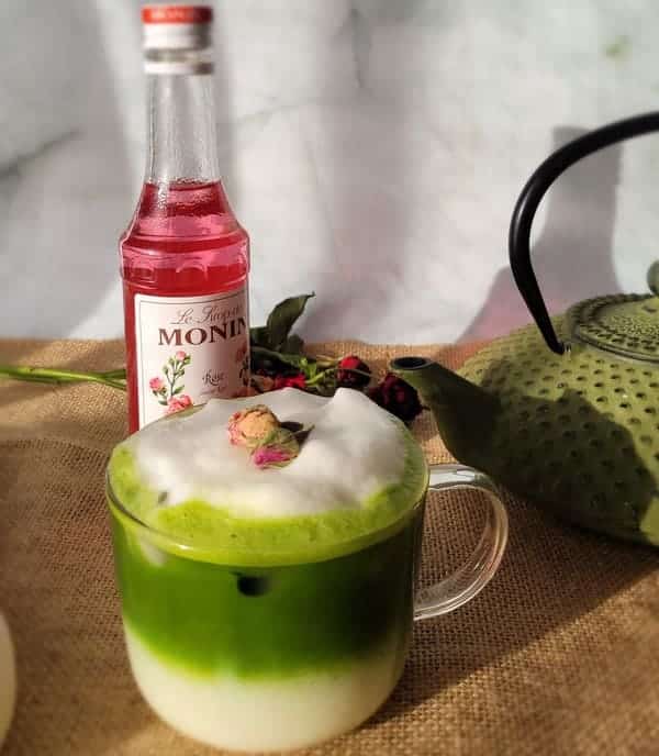 Matcha rose