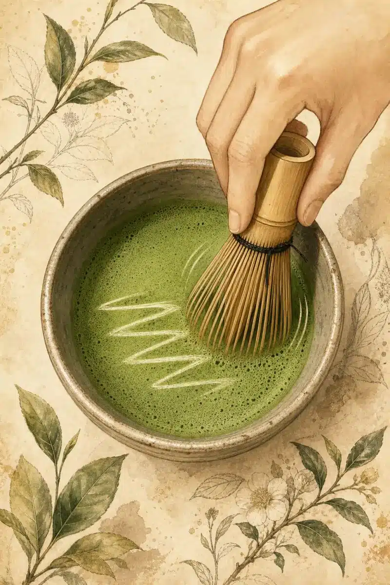 Comment utiliser un chasen ? Le guide du fouet à matcha — Quel mouvement effectuer avec le chasen ?
